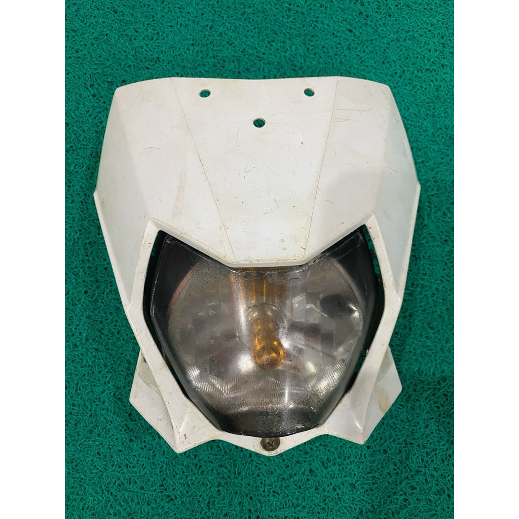 Headlamp klx150 Bf original copotan motor -Lampu depan klx bf original copotan motor