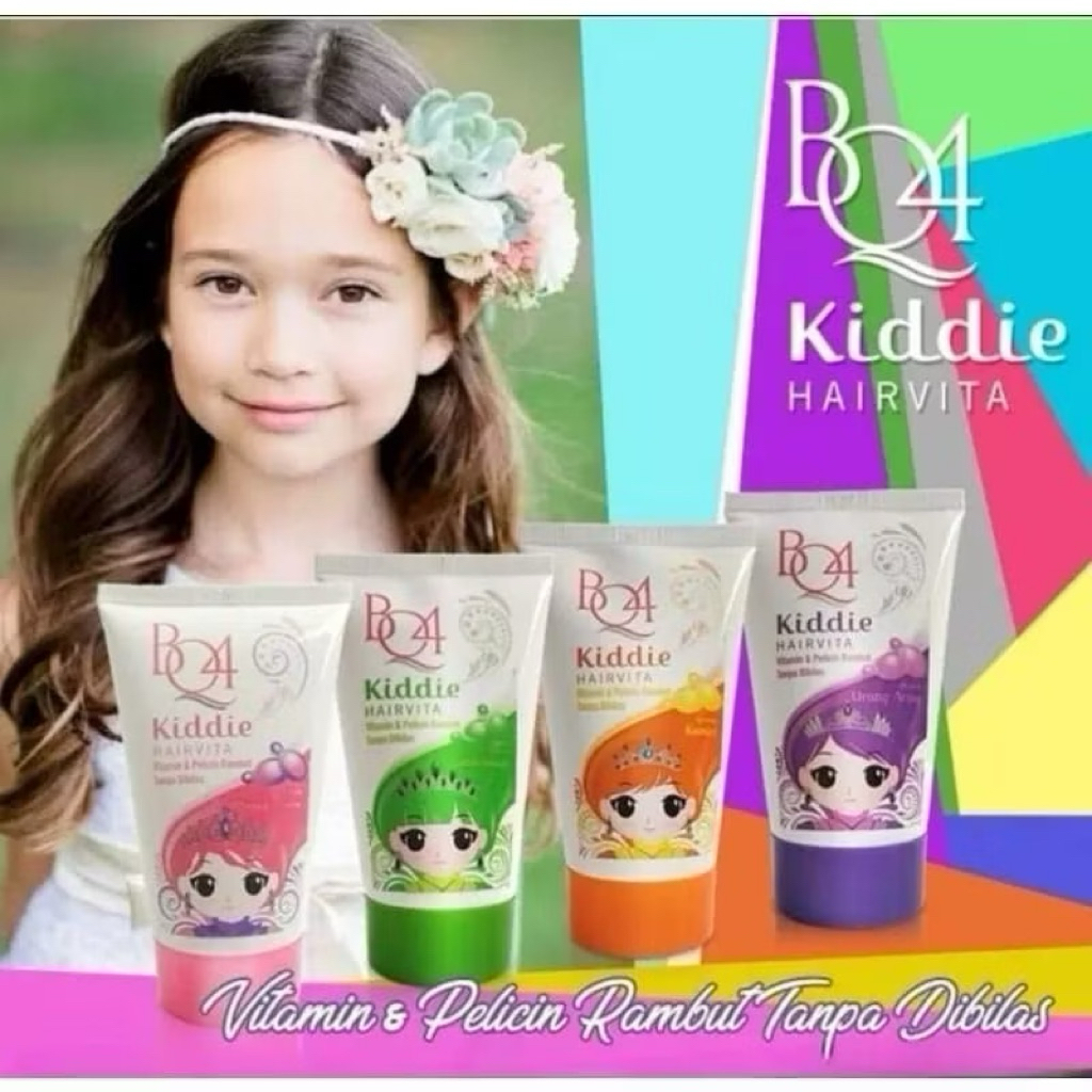 BQ4 HAIRVITA - Vitamin & Pelicin Rambut Anak Kiddie dan Dewasa Tanpa Bilas || Hair Bath