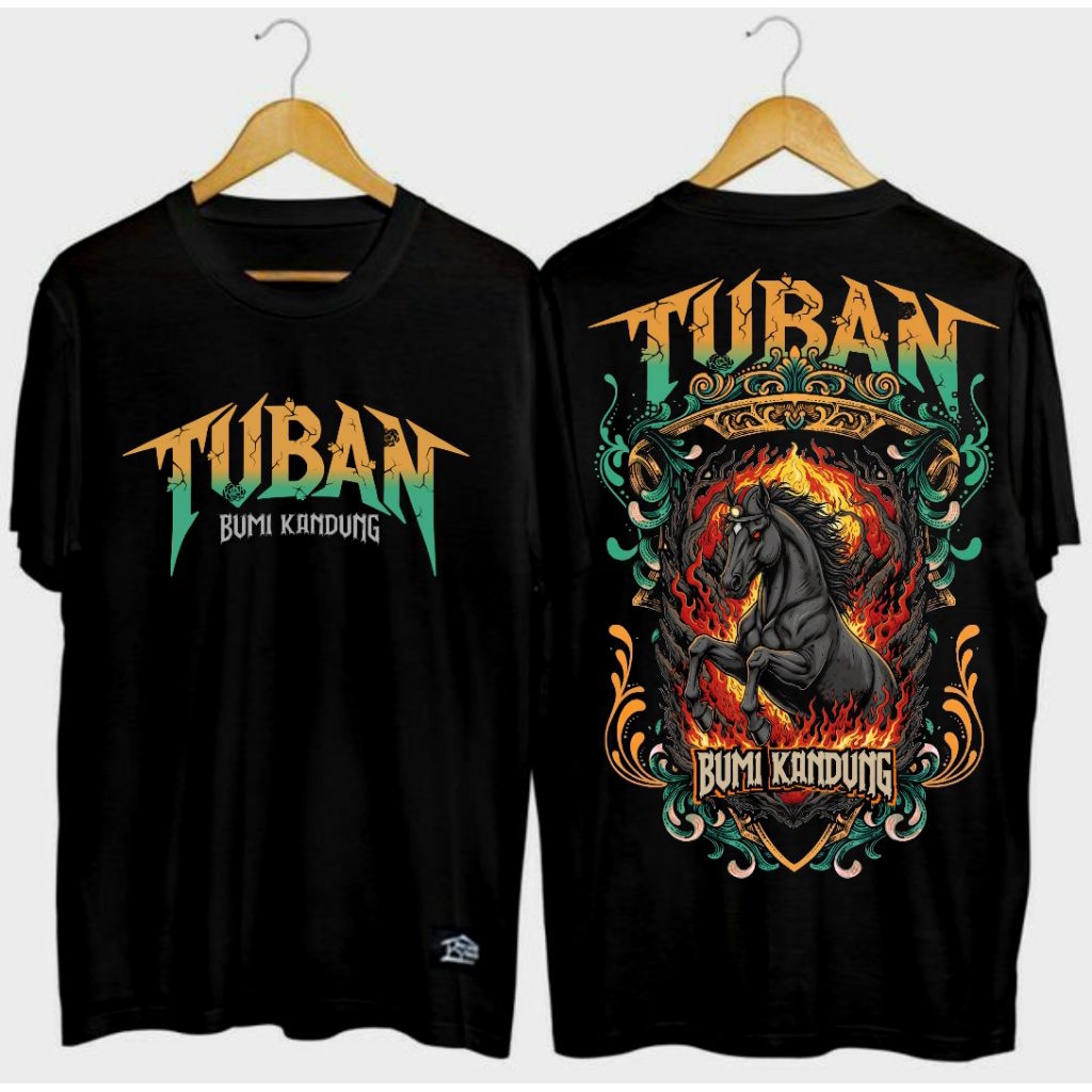 Kaos Tuban Ronggolawe Khas Jawa Timur - Baju Pria Distro Budaya Lokal Murah Berkualitas Premium
