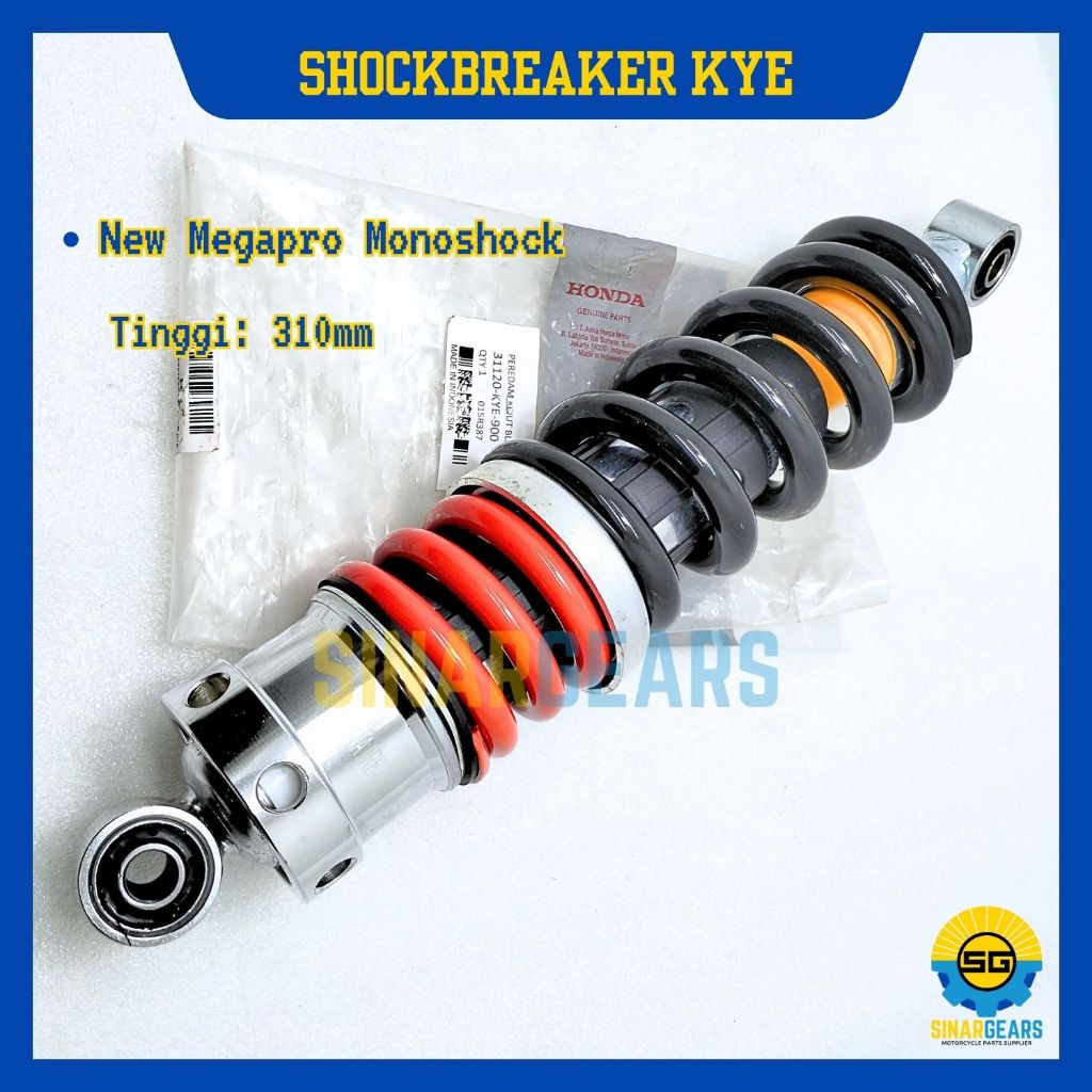 Shock Breaker Belakang Kualitas Original Honda KYE Shockbreaker New Megapro Monoshock Sok Breker Sho