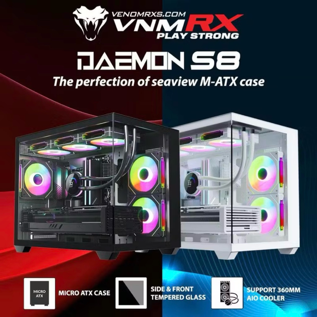 Casing PC VenomRX Daemon S8