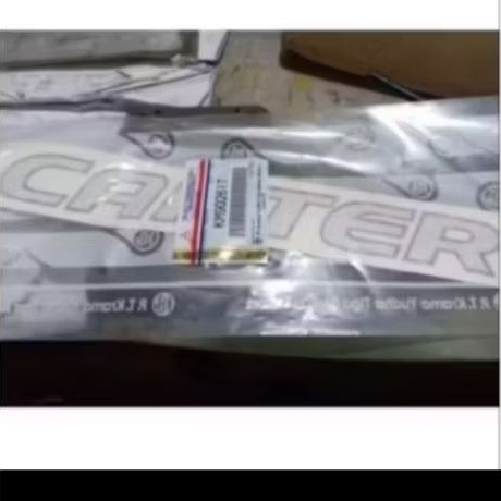 sticker canter untuk turbo ps125 original per biji/stiker canter turbo