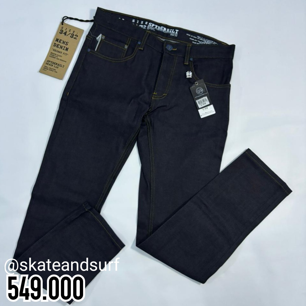 CELANA EVO DENIM SPYDERBILT ORIGINAL
