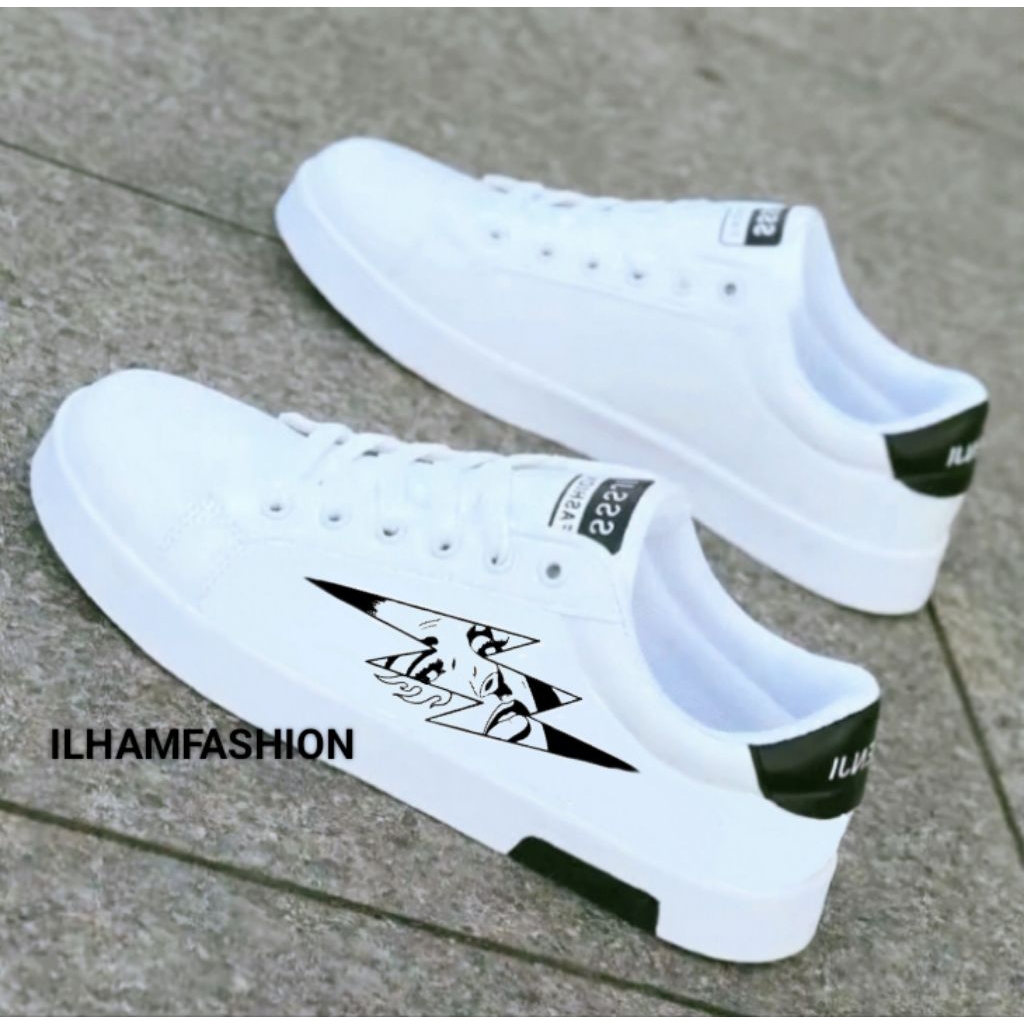 SEPATU SNEAKERS PUTIH TERBARU PRIA & WANITA FASHION SPORT