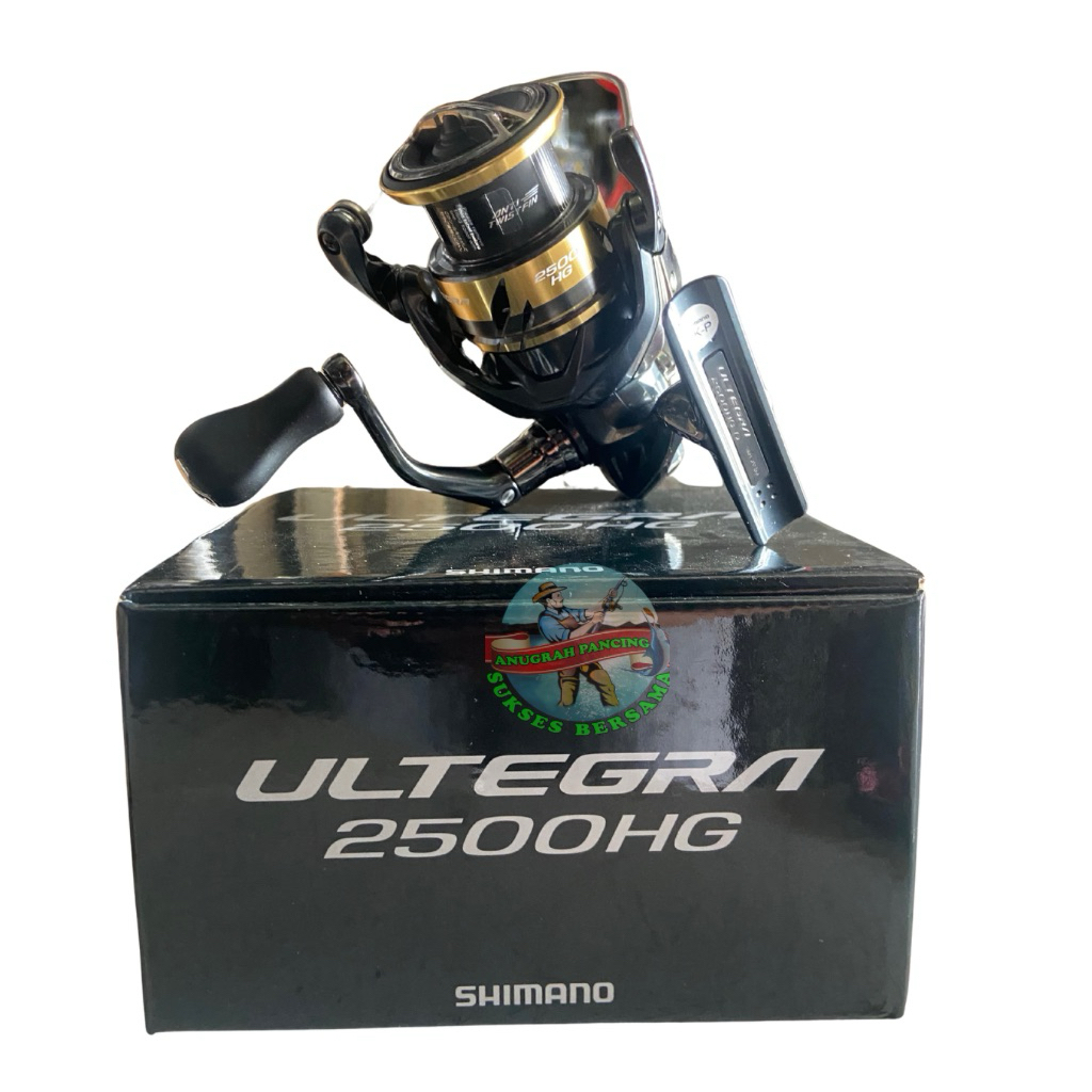 Reel Shimano ULTEGRA 2500 HG Power Handle 6 Ball Bearings
