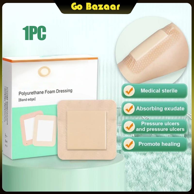 Tahan Air Perban Luka Decubitus Diabetes / Baring Perawatan Pembalut Luka / Sembuh Total Plester Luk