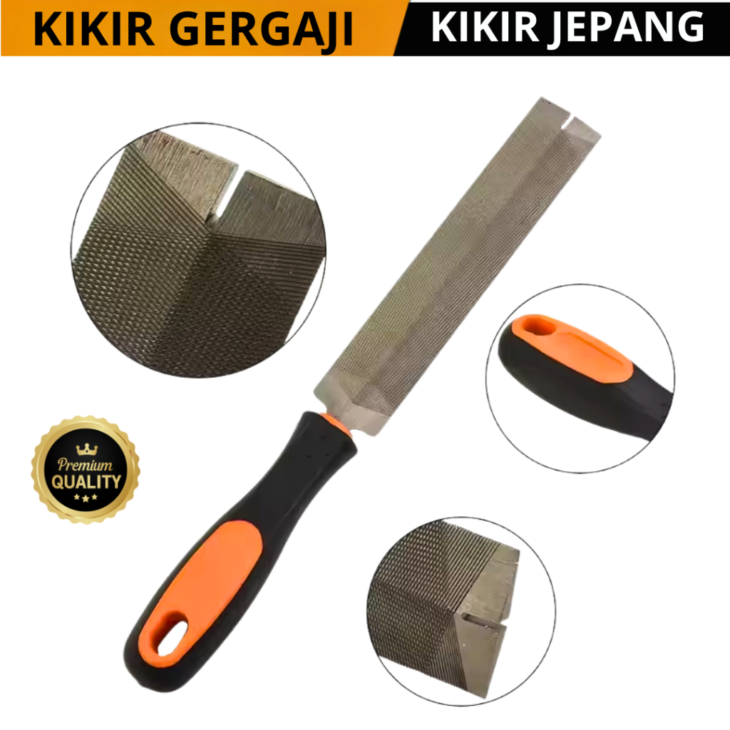 Kikir Gergaji 6 inch Kikir penajam gergaji Kikir asah gergaji