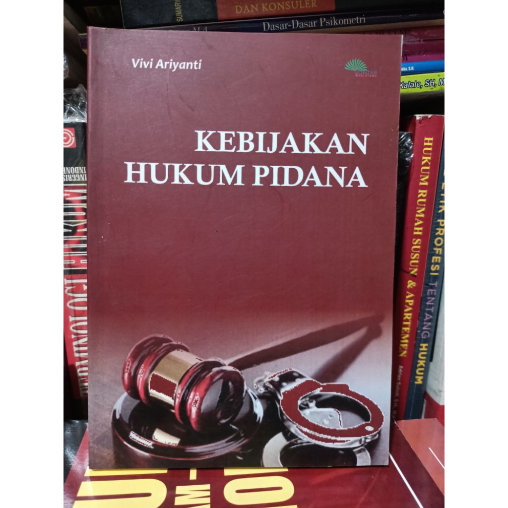 original buku kebijakan hukum pidana
