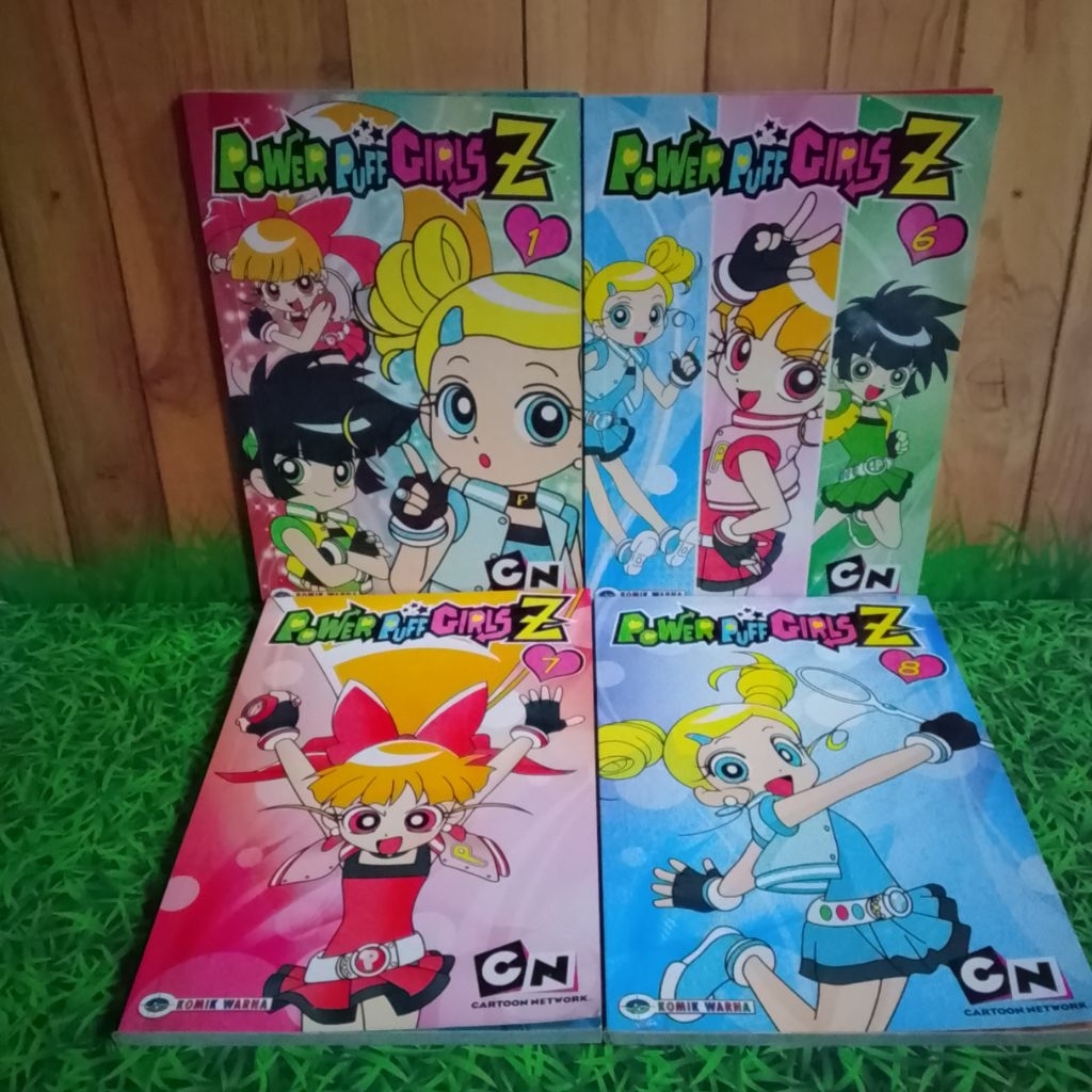 Komik The Powerpuff Girls Z vol 1 6 7 8