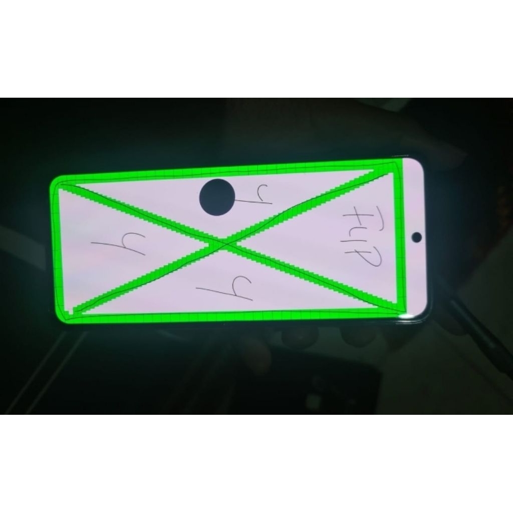 LCD Samsung Flip 4 mulus minus noda