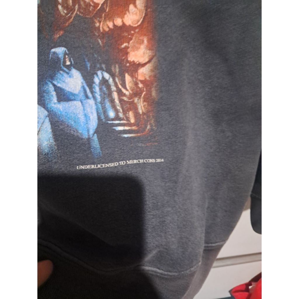 Zip Hoodie DeadSquad Original size M-L minus warna turun