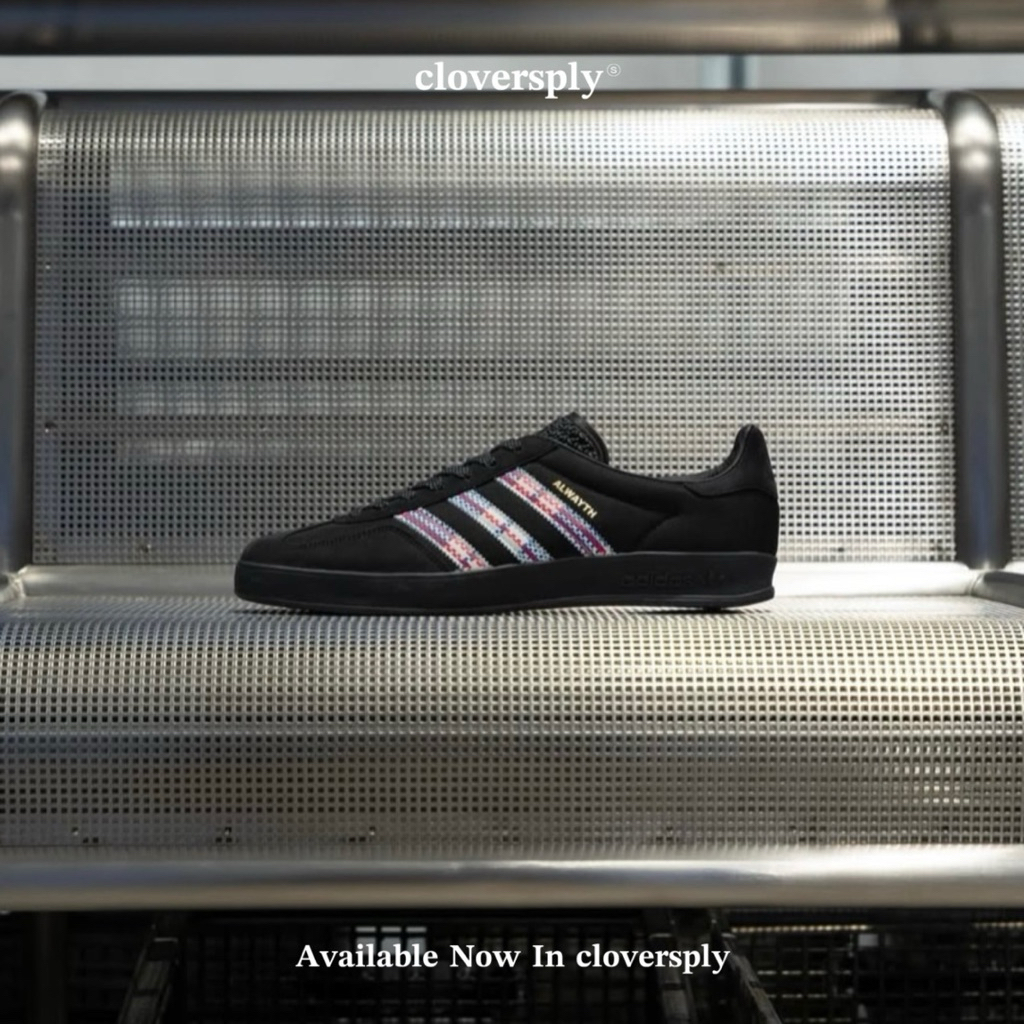 ADIDAS ORIGINALS GAZELLE INDOOR ALWAYTH ‘BLACK’