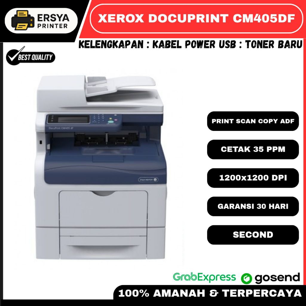 Printer Xerox DocuPrint CM405df recomendasi untuk percetakan