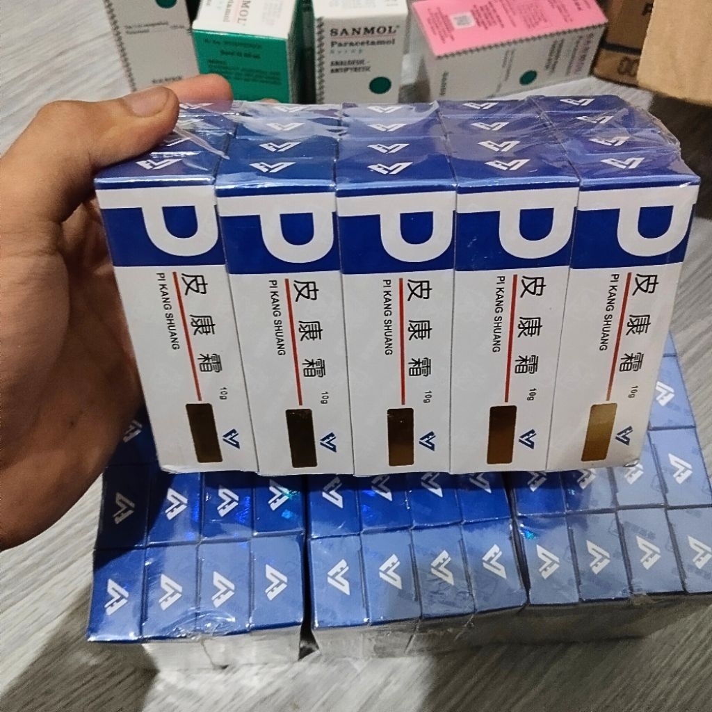 1 PAK PI KANG SHUANG PUTIH BIRU PKS - OBAT GATAL EFEKTIF EXP 2030
