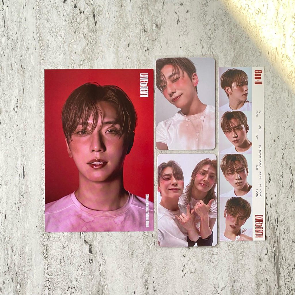 Gunil Jooyeon Set Xdinary Heroes Album Photocard LXVE TO DEATH