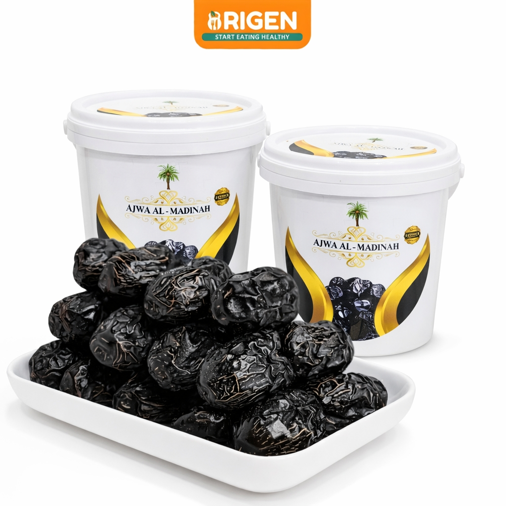 Kurma Ajwa Premium 850 g - Ajwa Al Aliya Madinah Dates