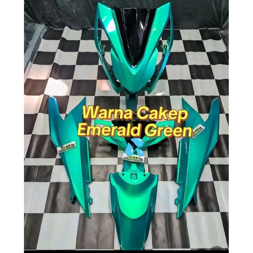 CAT PU WARNA EMERALD GREEN