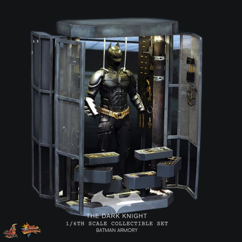 Hot Toys 1:6 | Batman Armory The Dark Knight | Movie Masterpiece Action Figure