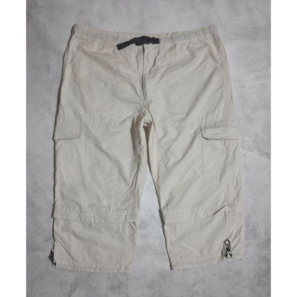 Celana Pendek 3/4 Cargo Uniqlo Broken White