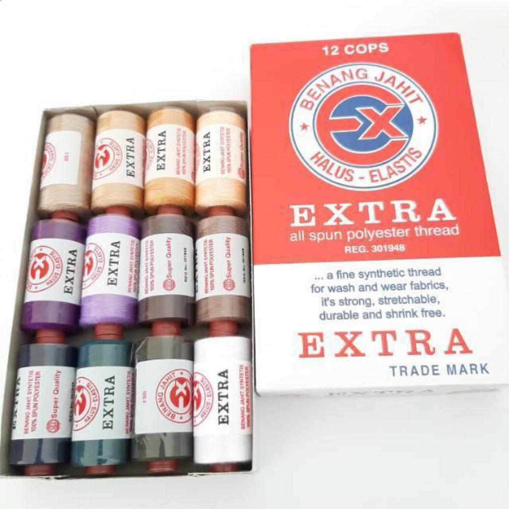 LUSIN Benang Jeans Extra