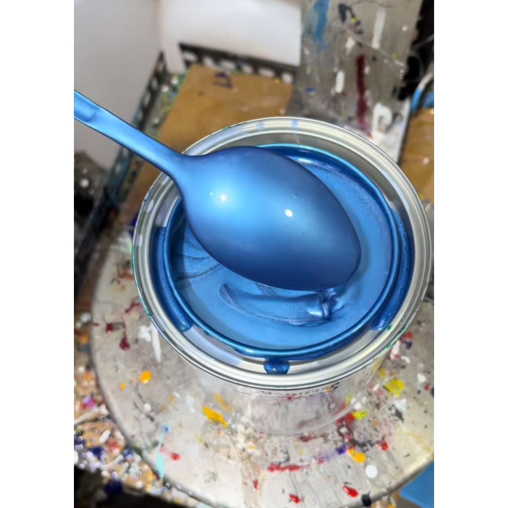 CAT PU SILVER BLUE METTALIK | CAT MOTOR | CAT MOBIL | CAT AUTOGLOW | CAT AUTOMOTIF |