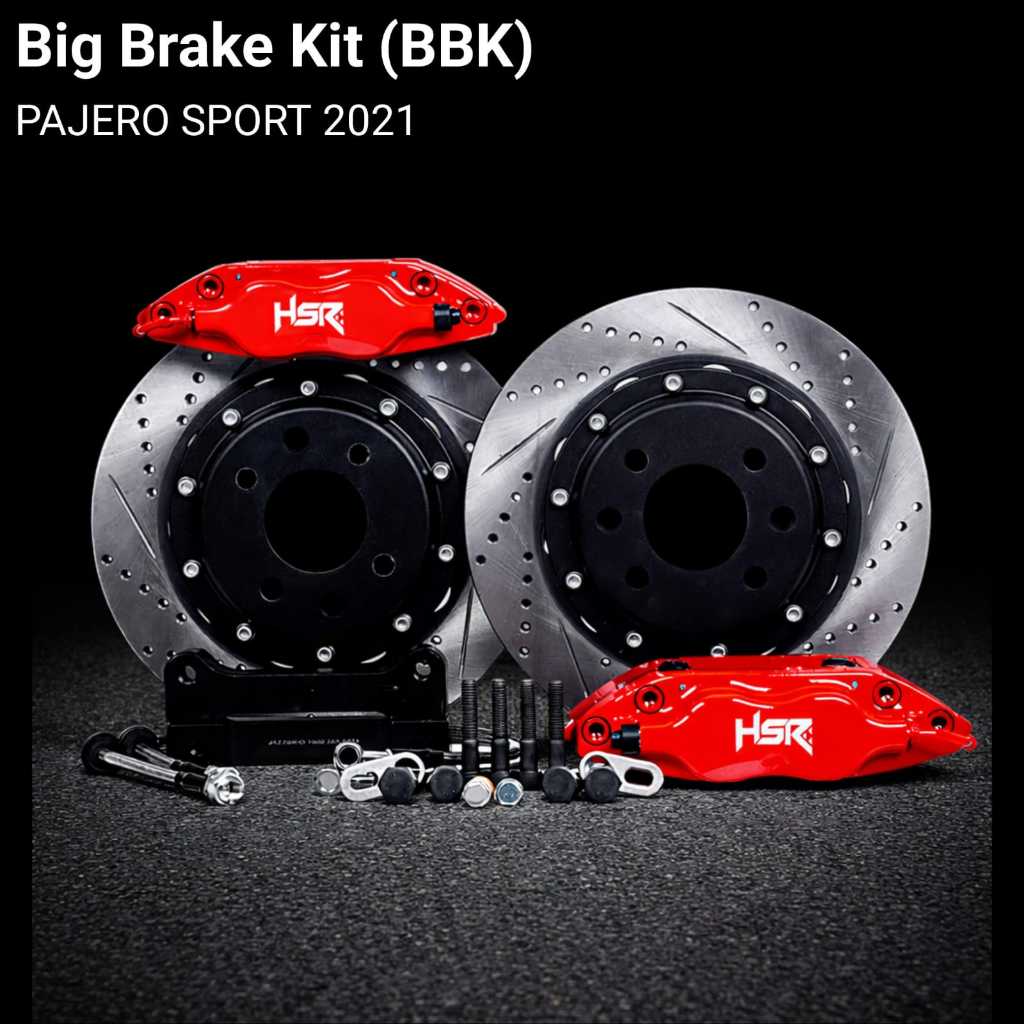 Ready Stock Big Brake Kit (BBK) HSR Wheel || PAJERO SPORT 2021