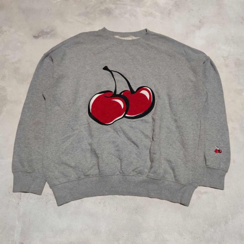 Sweater crewneck pria kirsh abu big logo