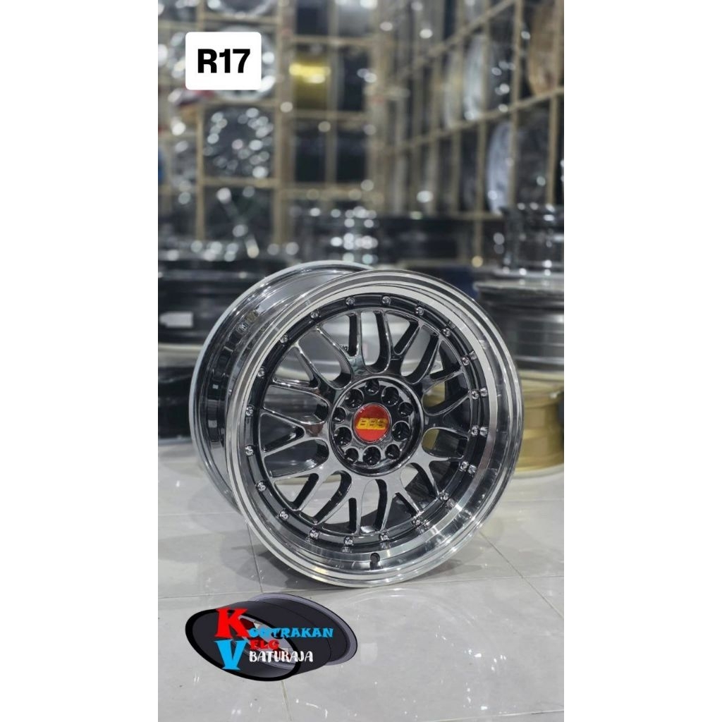 Velg BBS LM R17 Black Chrome 5x114 / 100