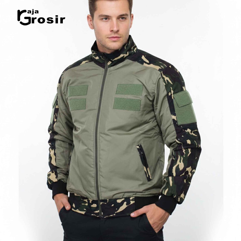 Jaket Banser Kombinasi CREM Jaket Banser Kombinasi Jaket Banser NKRI