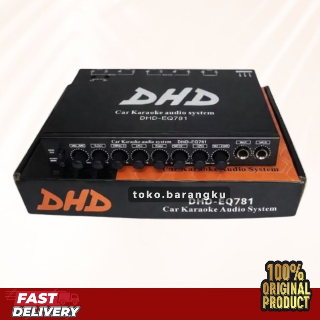 Preamp Parametric Equalizer Karaoke DHD-EQ781