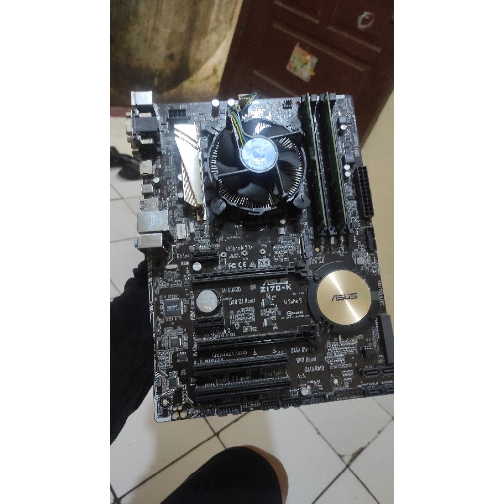 core i7 6700+mobo z170+fan