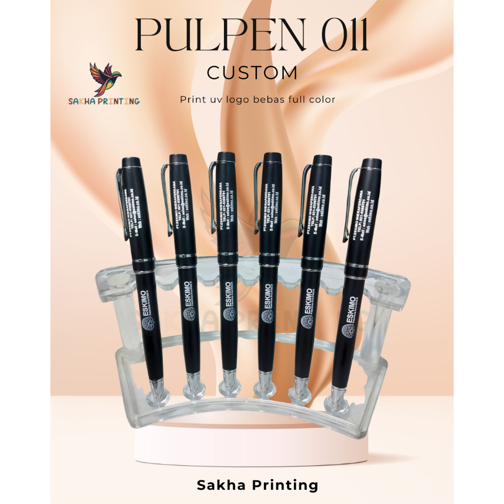 Pulpen Custom/Pulpen Custom Print UV/Pulpen Souvenir/Pulpen Promosi/Pulpen Custom Tulisan/Pulpen Cus