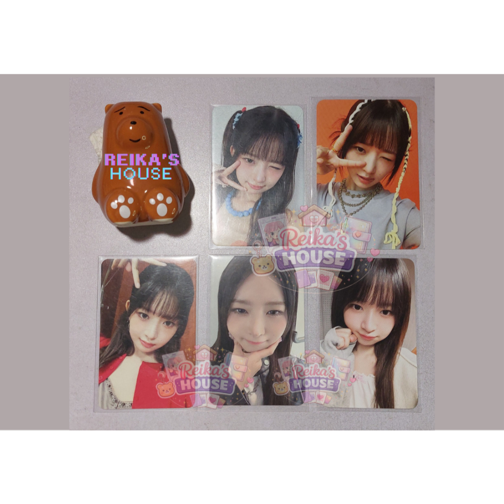 IVE REI OFFICIAL PHOTOCARD  AAB REI IVE WITHMUU SWITCH MMT MY MUSIC TASTE APPLE MUSIC APPMUS