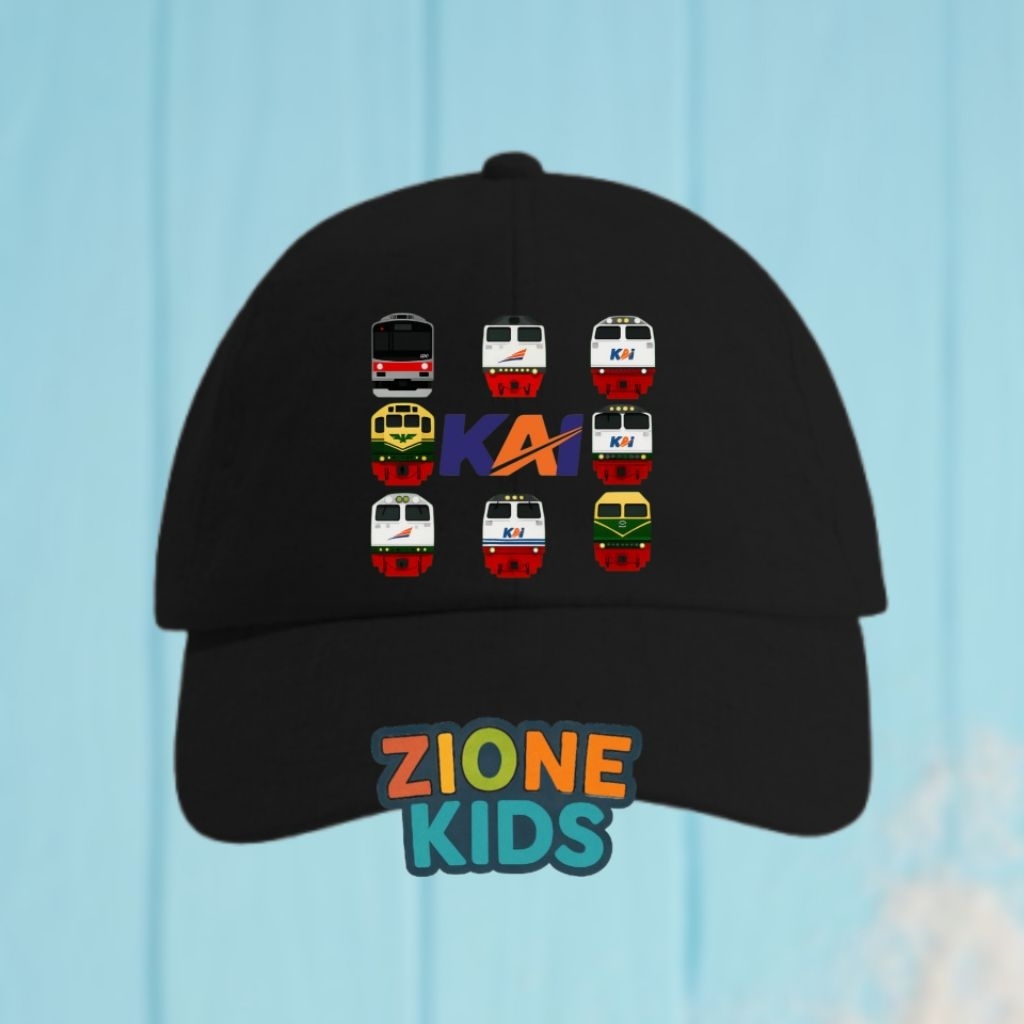 Topi Kereta Kai Terbaru Topi Anak Kekinian Motif Kereta Kai Bisa Tambah Nama Anak Di Bawah Logo