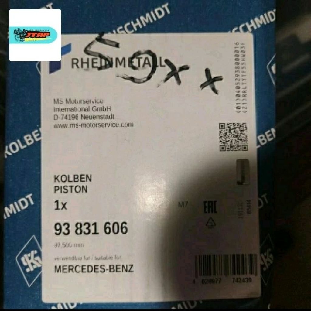 Ring Piston Compresor Mercy OM364 / MB700 Truck KS Diameter 94mm