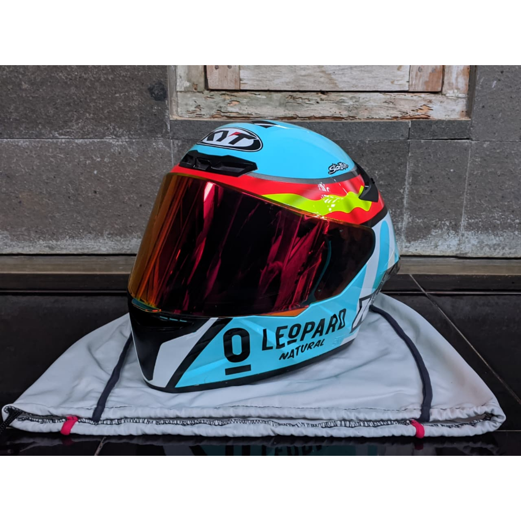 Paket Ganteng KYT TT Course (TTC) Leopard Jaume Masia | Size L | Second Siap Pakai