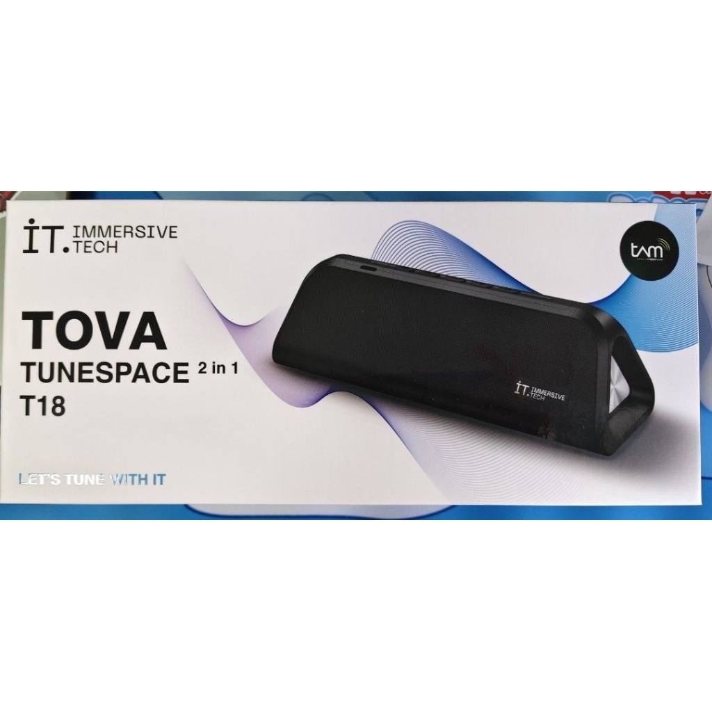 IT Tova Tunespace T18 Bluetooth Speaker 2-in-1