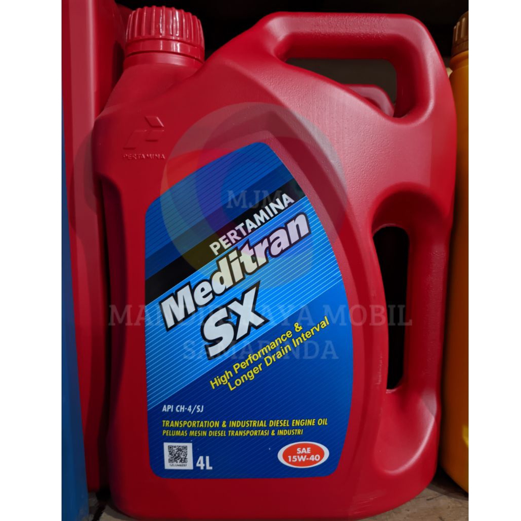 PERTAMINA MEDITRAN SX 15W-40 | 4 LITER