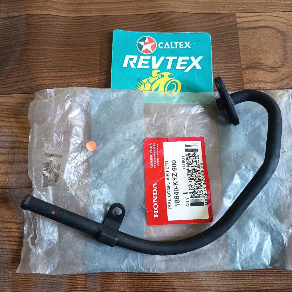 pipa Ais emisi pipe comp air feed Supra x 125 helm in original baru ahm 18640-KYZ-900