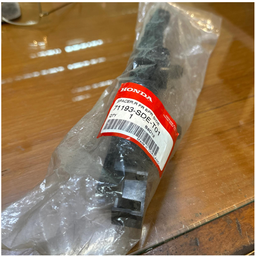 Honda Genuine 71193-SDE-T01 Bracket bumper DEPAN KANAN CM5 Accord CM5 2.4CC 2004, 2005, 2006, 2007