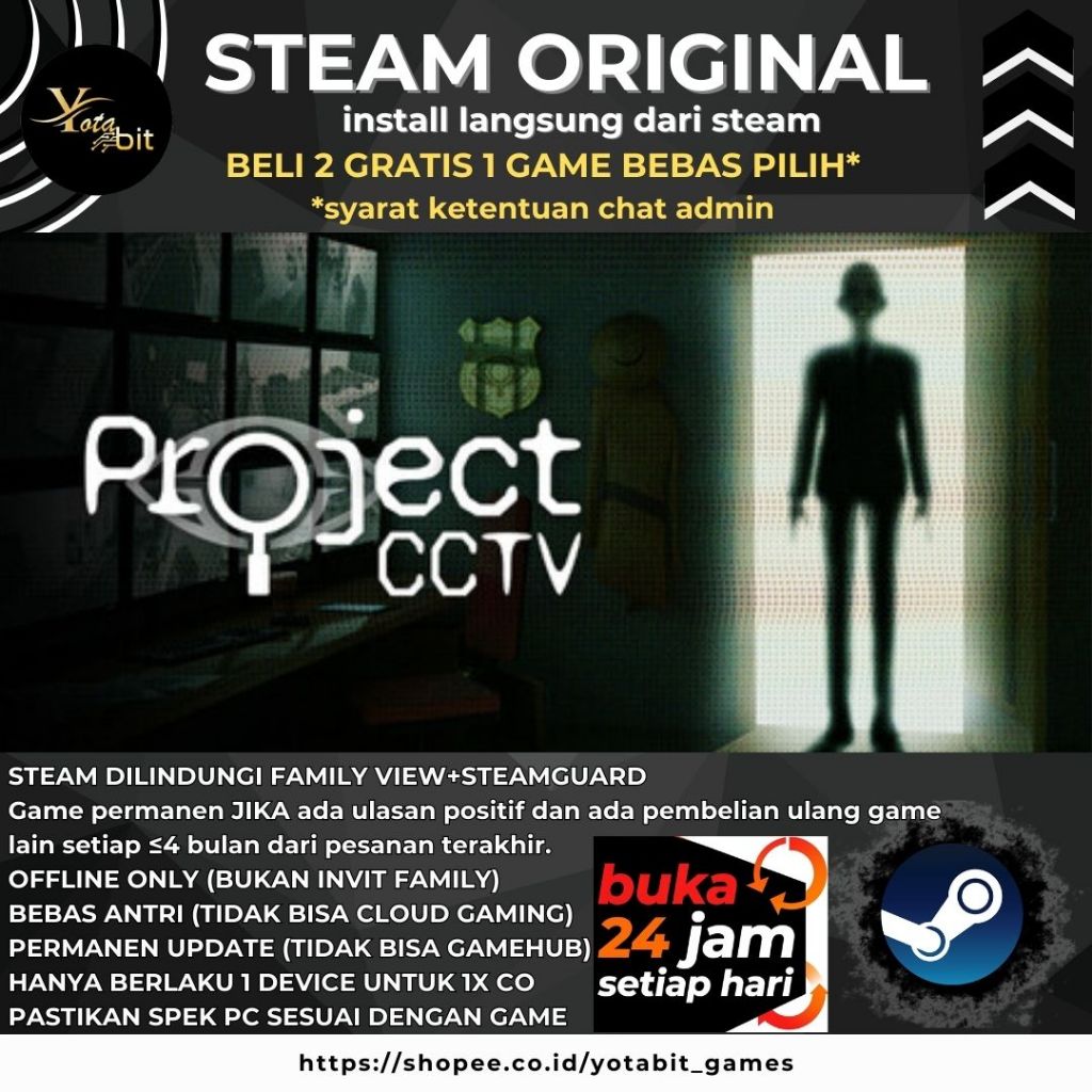 Project CCTV Offline PC Game Original