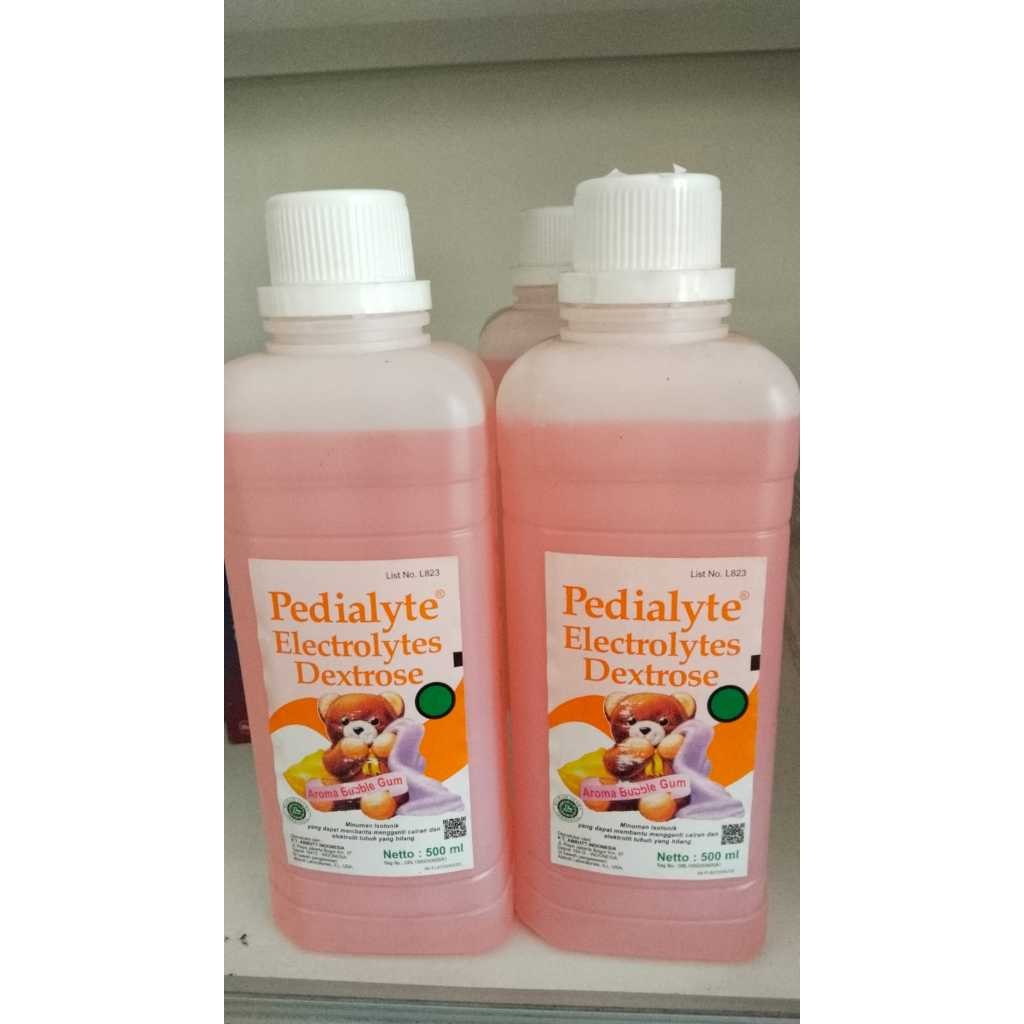 pedialyte electrolytes dextrose aroma bublble gum 500ml