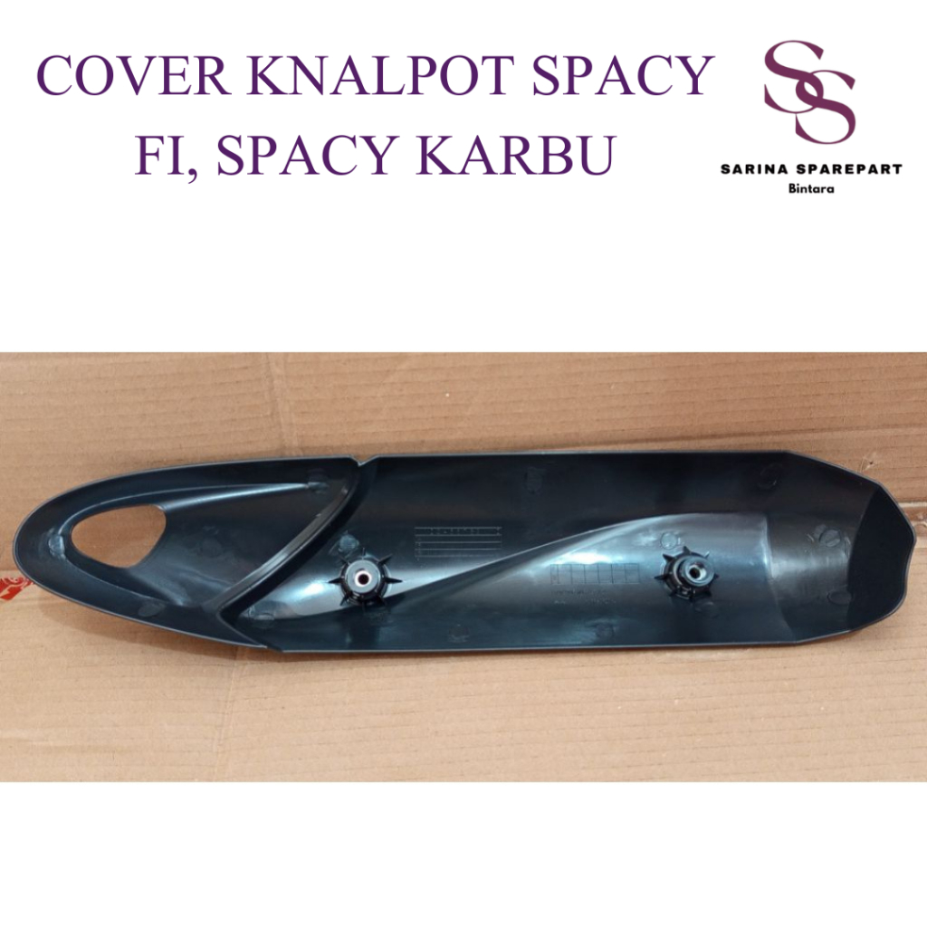 Cover Tutup Knalpot Spacy Karbu Spacy Fi Cover Pelindung Knalpot Spacy Tameng Knalpot Spacy