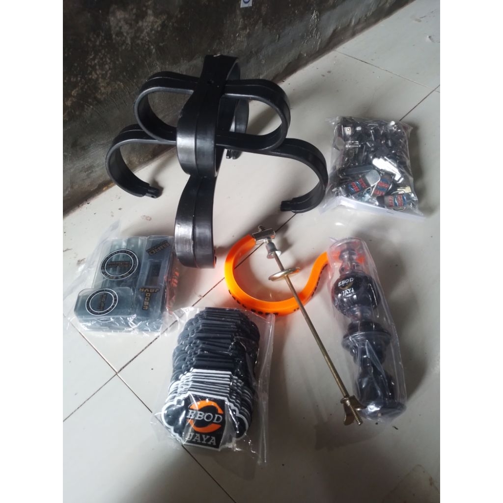 Logo Ebod sangkar Murai 1 set original Bening