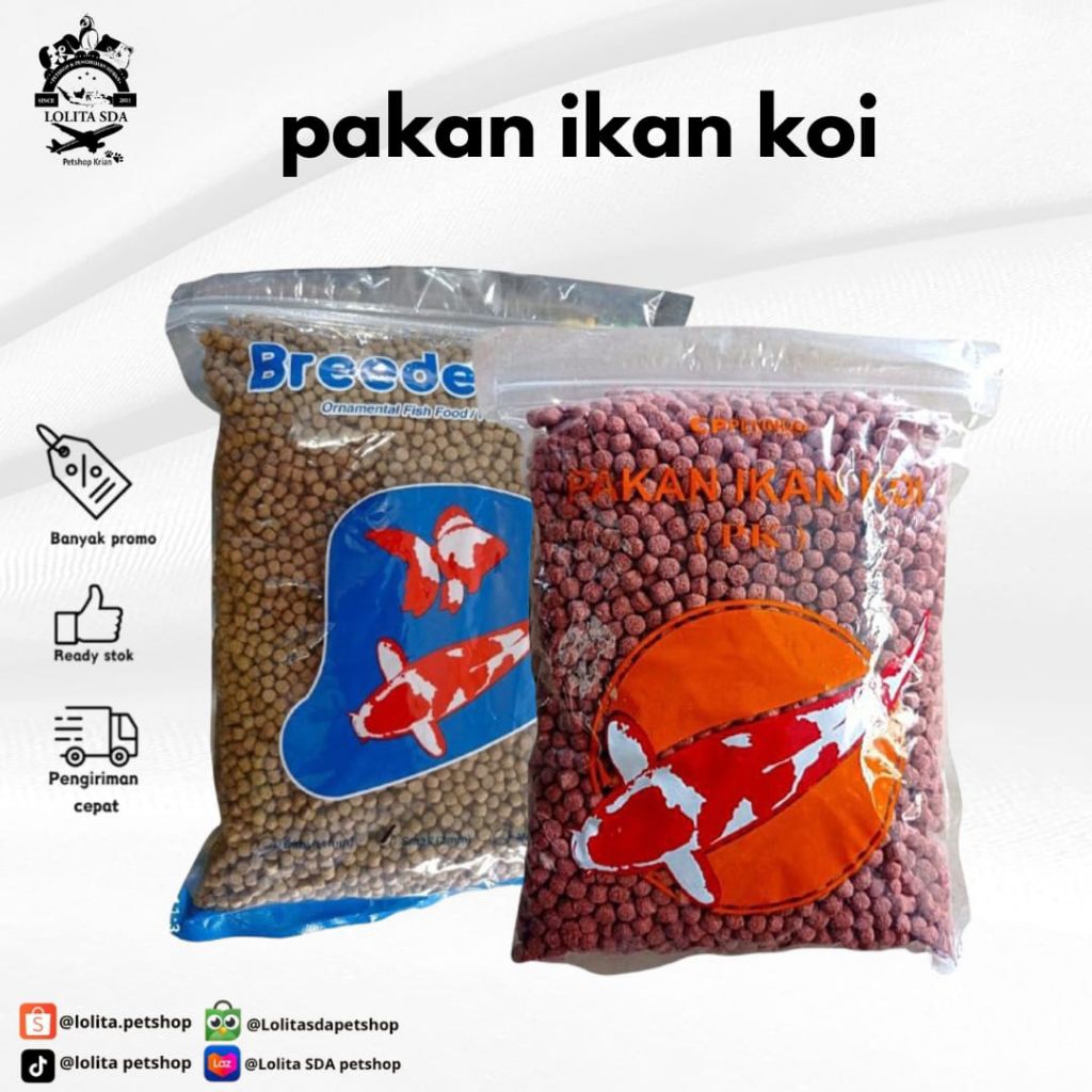 MAKANAN ikan CP PETINDO pakan koi / breeder pro