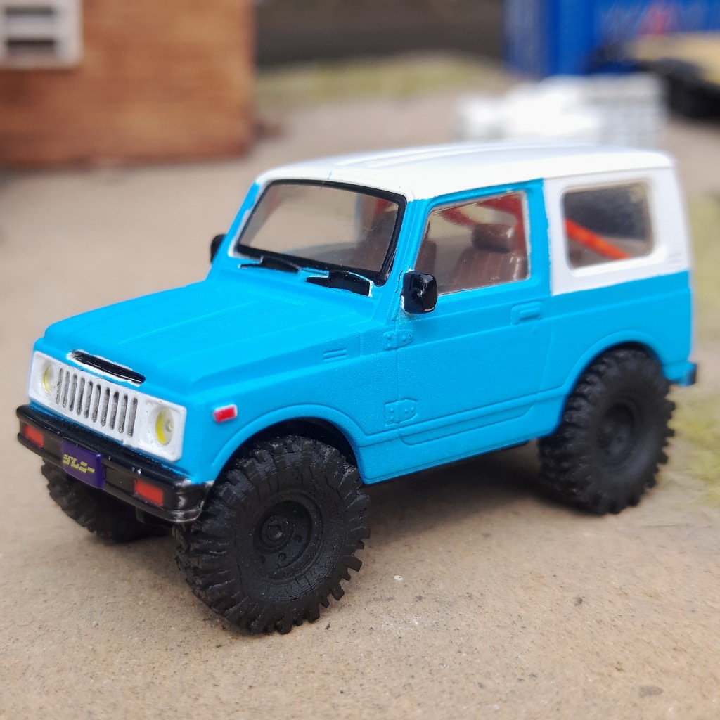 miniatur suzuki katana jimny trepes custom junk rosok