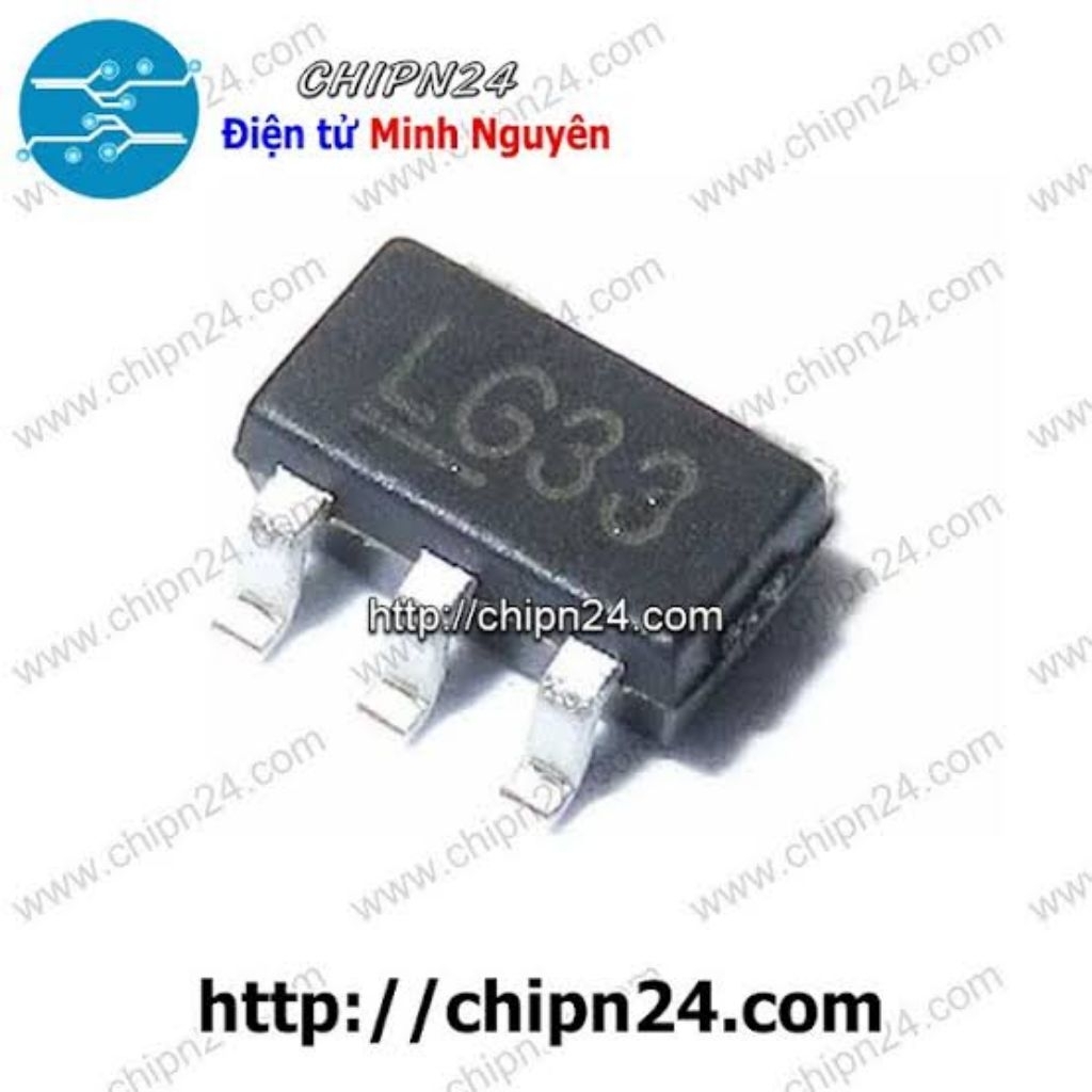 lG33 MIC5219-3.3YM5 (LG33) SOT23-5 LDO 3.3V 500mA (SMD) (MIC5219-3.3BM5)