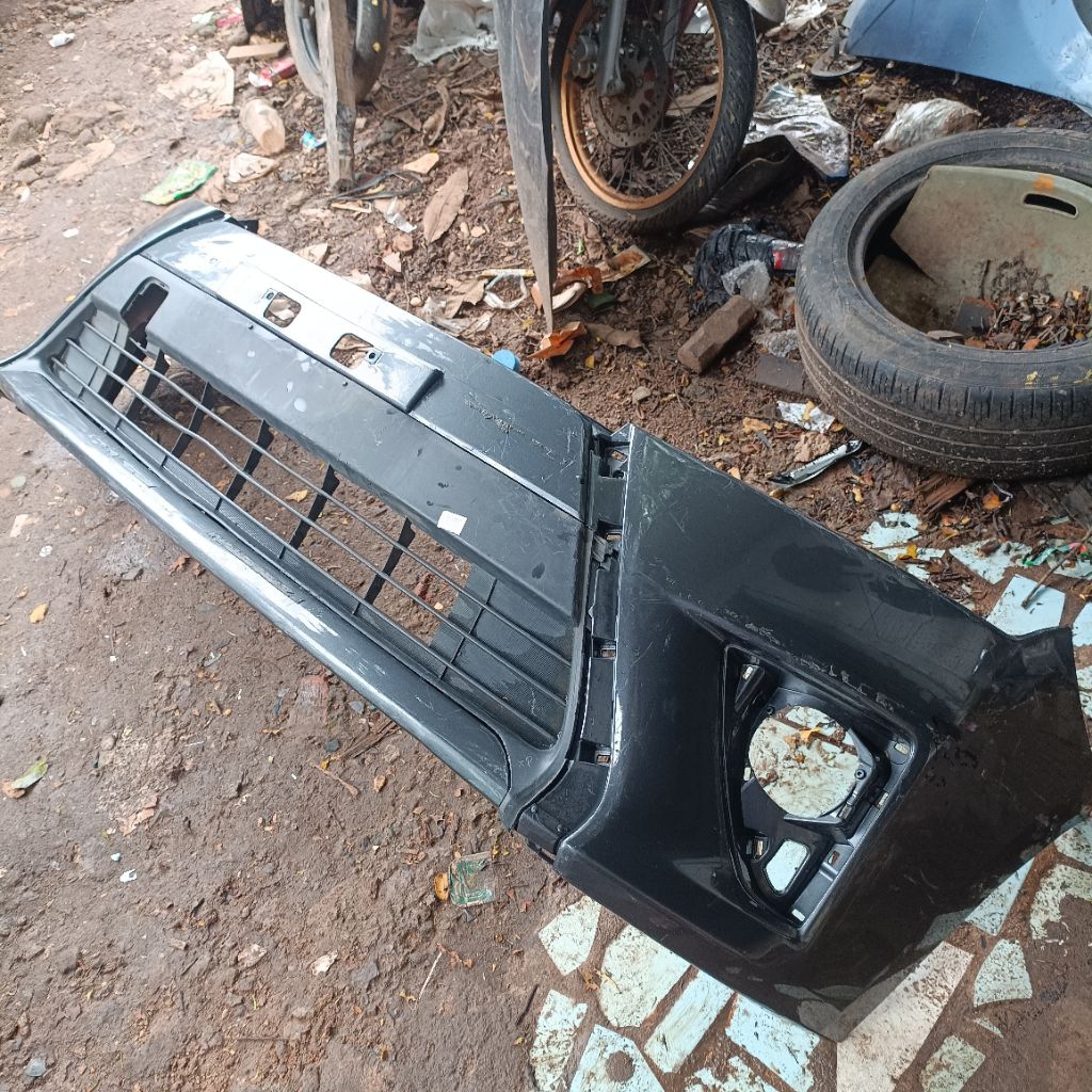 bemper dan jaring tengah yaris lele 2014 2015 ori