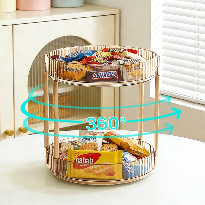 Rak Kosmetik Rak Make Up Susun Plastik 2 Laci Rak Serbaguna 2 Susun