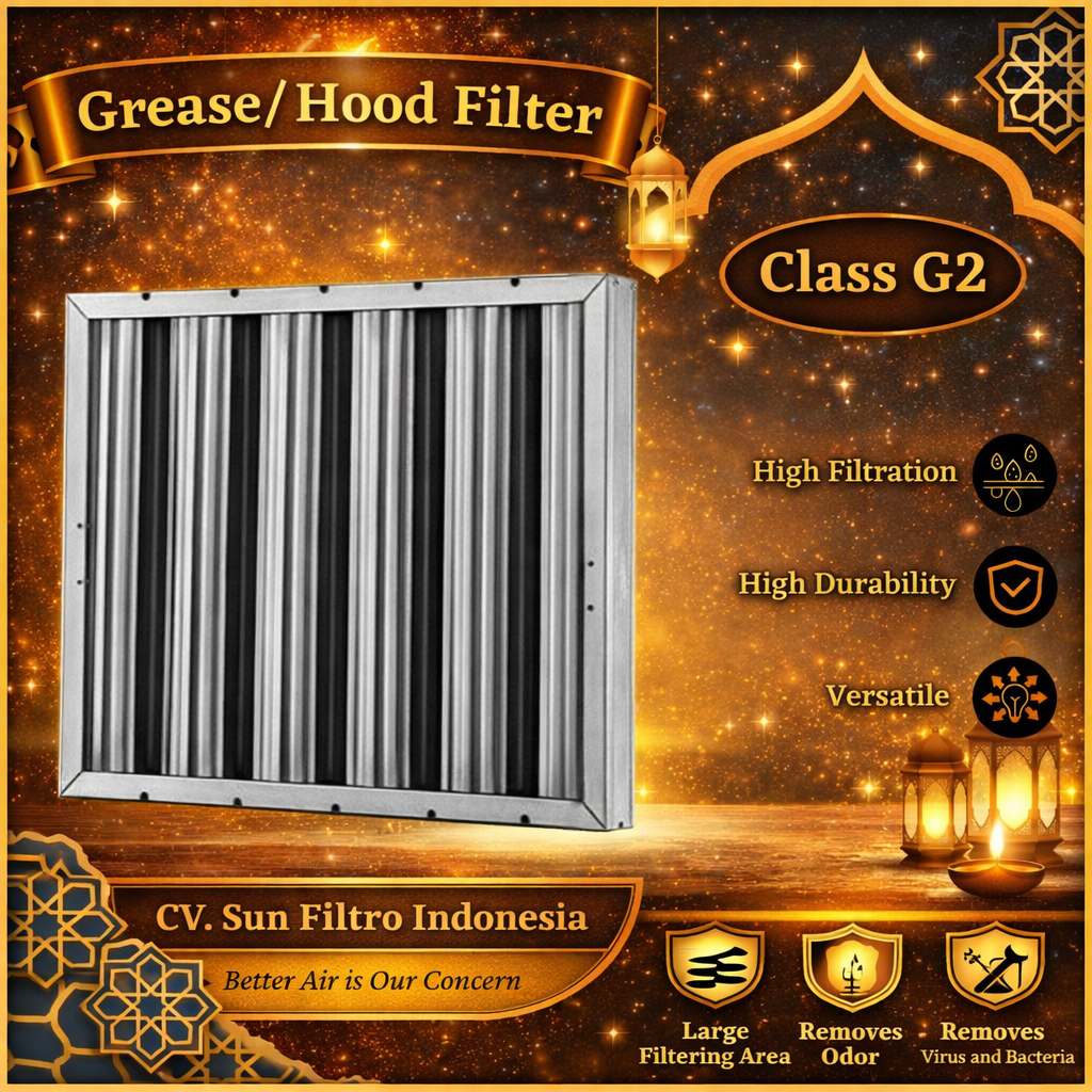 FILTER HOOD | GREASE FILTER | EXHAUST ALMUNIUM